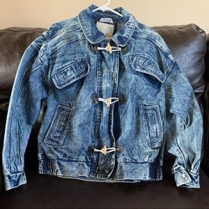 Vintage Gitano oversized denim jacket